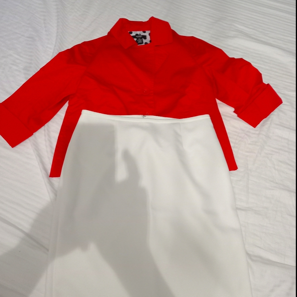 Blazer and skirt